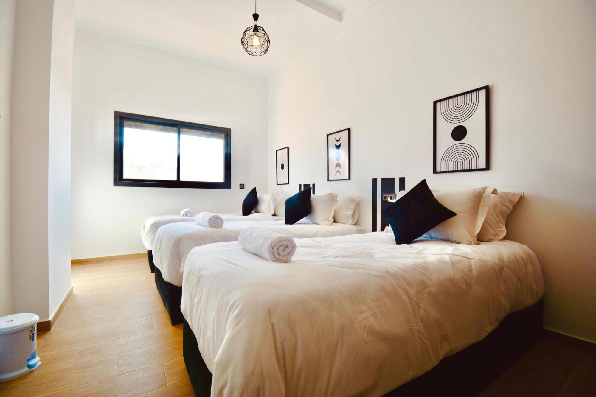 New Duplex- M Avenue , Swimming Pool , Fibre Optique Wifi , Parking , Gueliz Centre Apartment Marrakesh