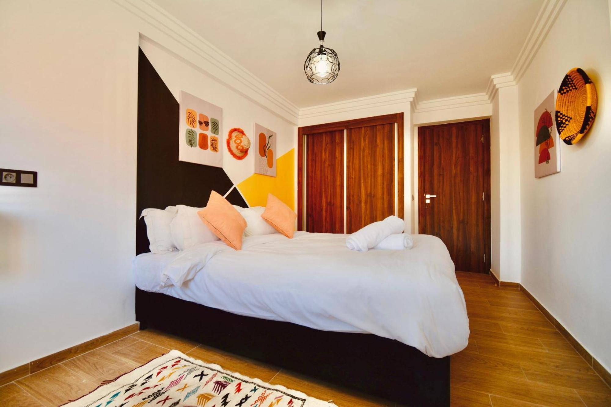 New Duplex- M Avenue , Swimming Pool , Fibre Optique Wifi , Parking , Gueliz Centre * Marrakesh