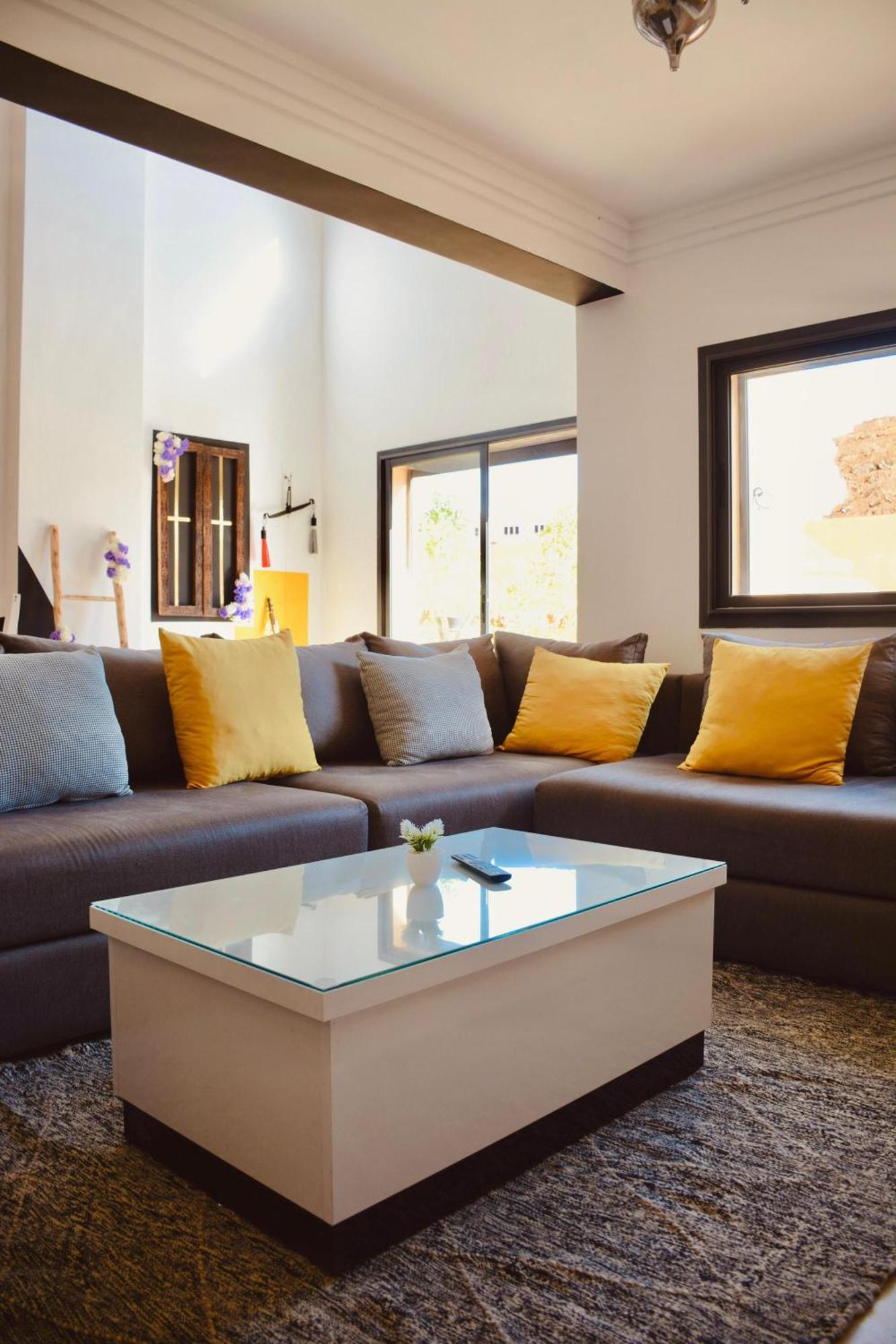 New Duplex- M Avenue , Swimming Pool , Fibre Optique Wifi , Parking , Gueliz Centre Apartment Marrakesh