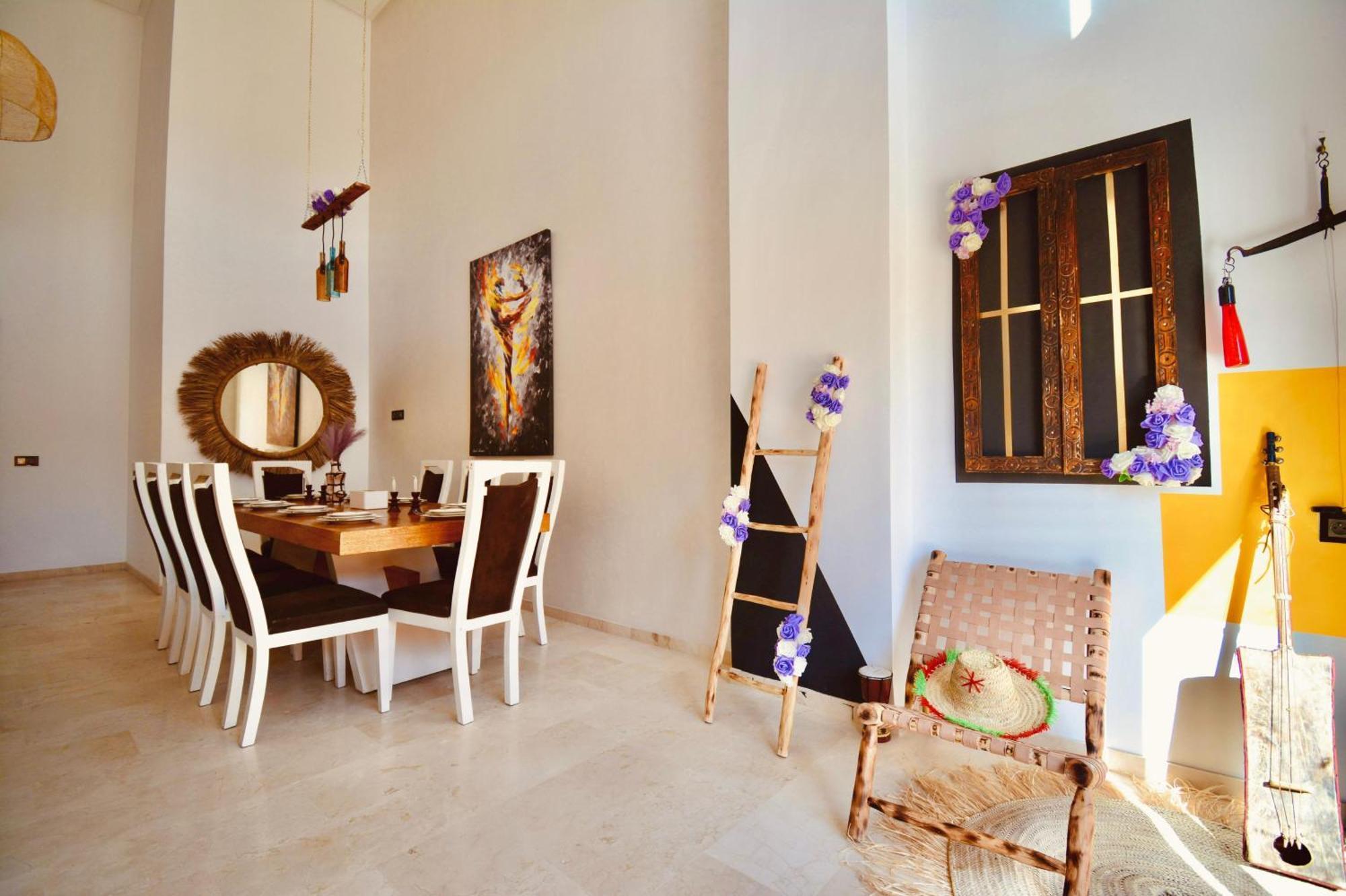 New Duplex- M Avenue , Swimming Pool , Fibre Optique Wifi , Parking , Gueliz Centre Marrakesh