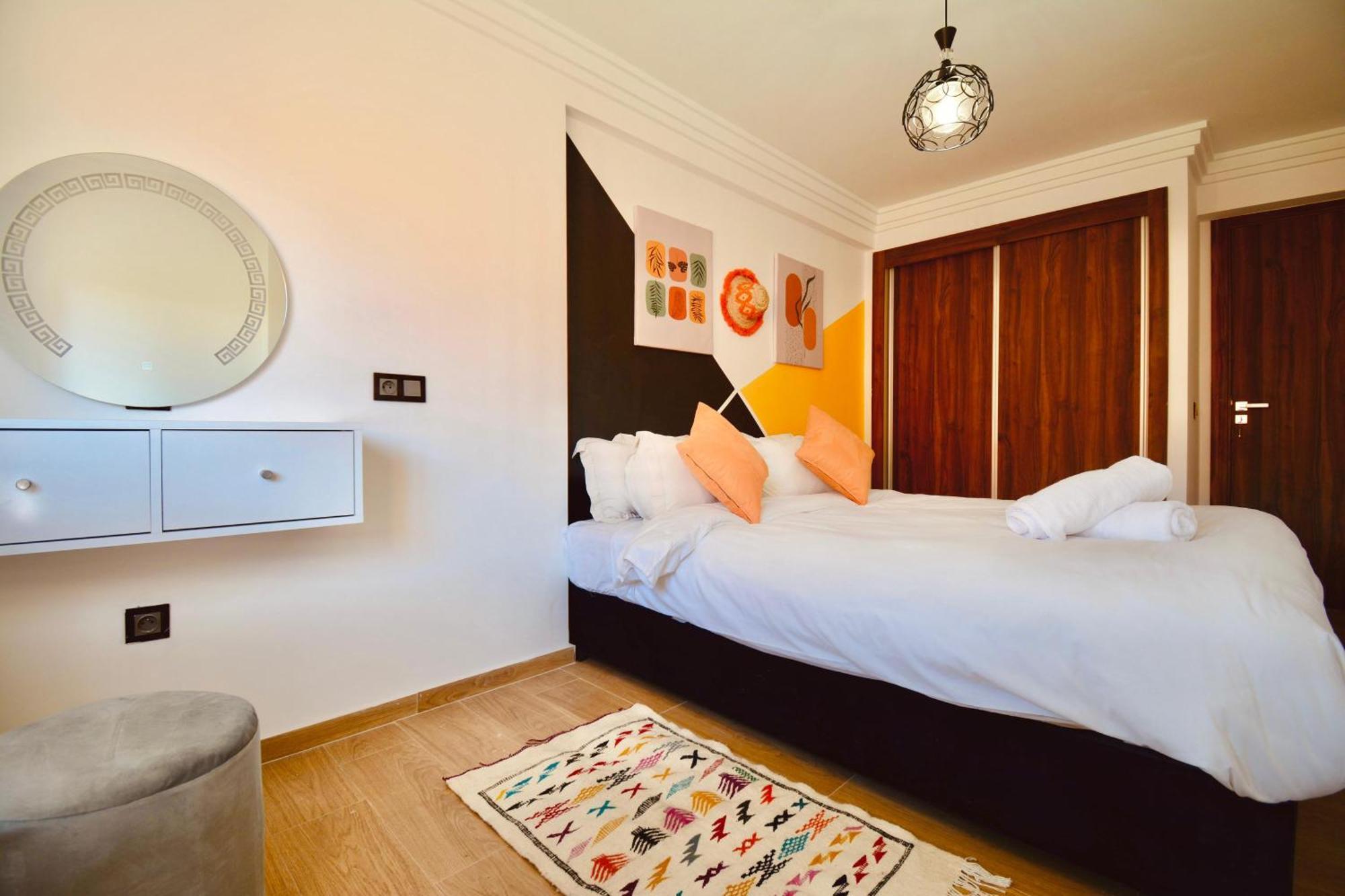 New Duplex- M Avenue , Swimming Pool , Fibre Optique Wifi , Parking , Gueliz Centre * Marrakesh