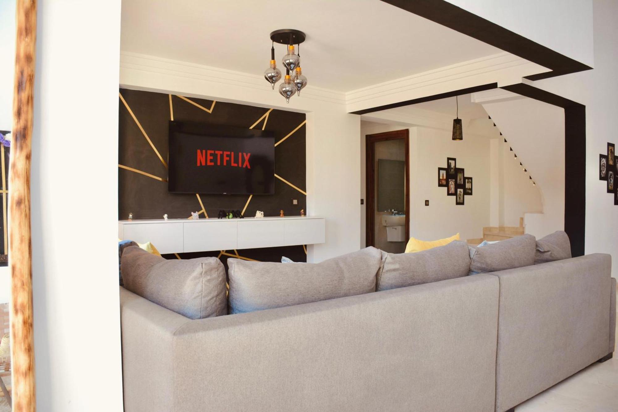 New Duplex- M Avenue , Swimming Pool , Fibre Optique Wifi , Parking , Gueliz Centre Apartment Marrakesh
