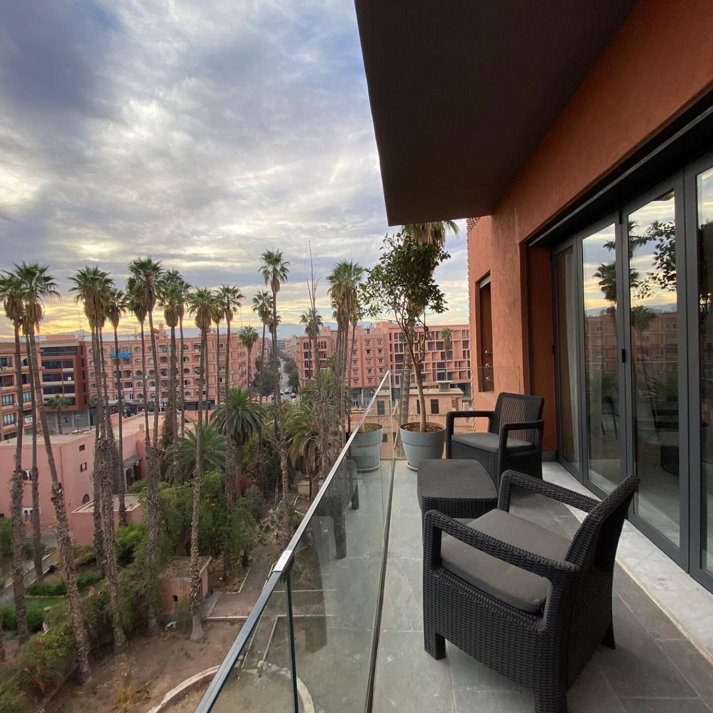 Palm View Luxury Loft In Heart Of Gueliz Apartment Marrakesh