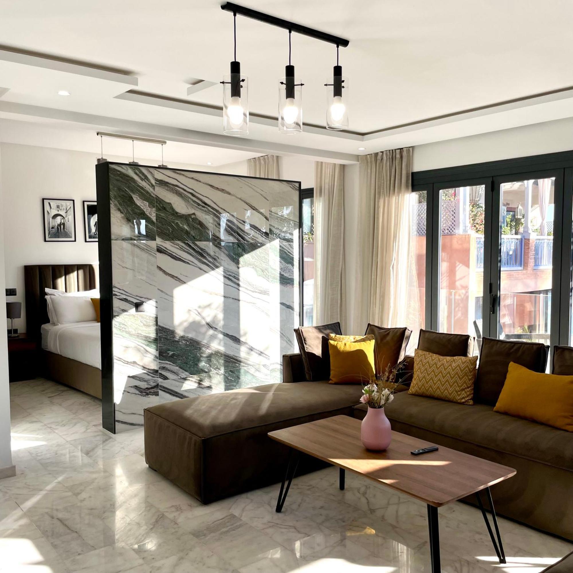 Palm View Luxury Loft In Heart Of Gueliz Apartment Marrakesh