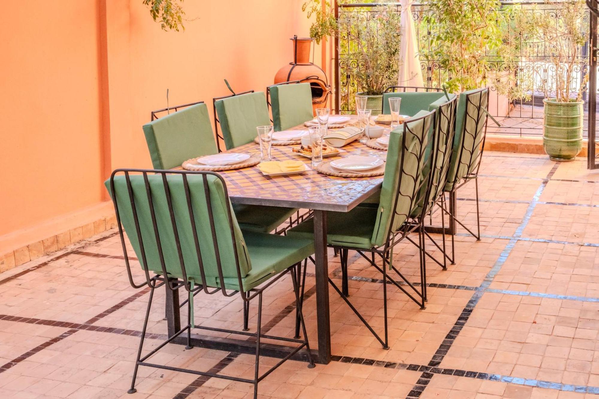 Luxury With Pool, Garden & Gated Security Pousada Marraquexe