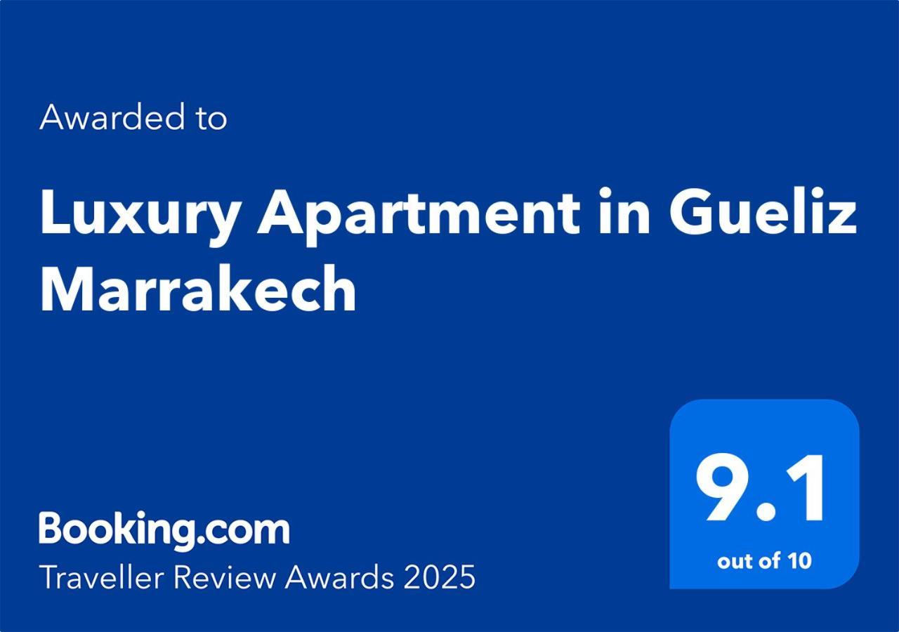 Luxury With Swimming Pool In Gueliz Marrakech Appartement *