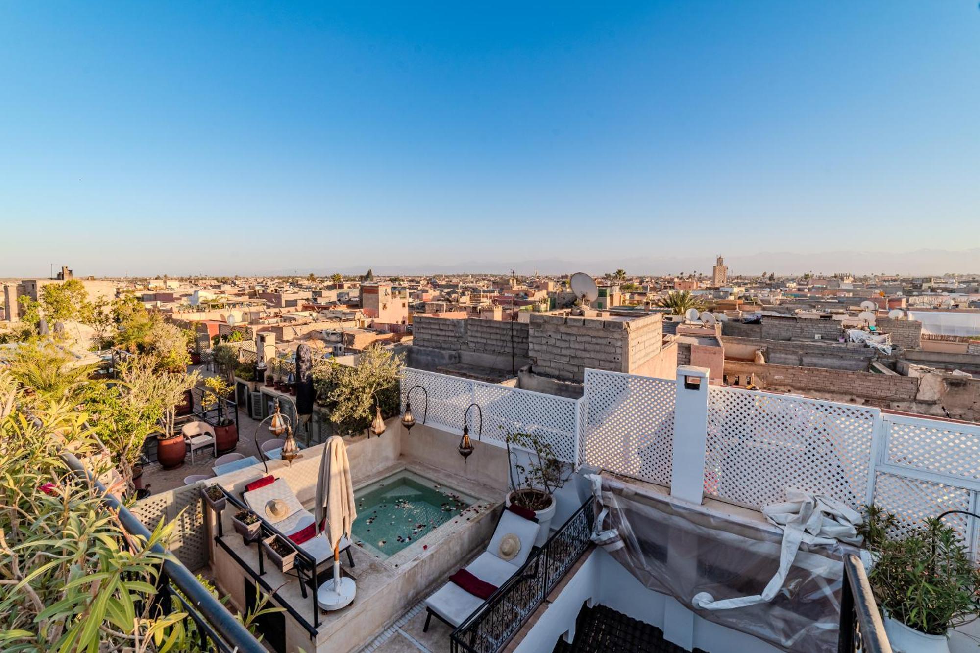 Riad Jebly - Exclusive - Panoramic View Rooftop , Pool & Breakfast * Marrakesh
