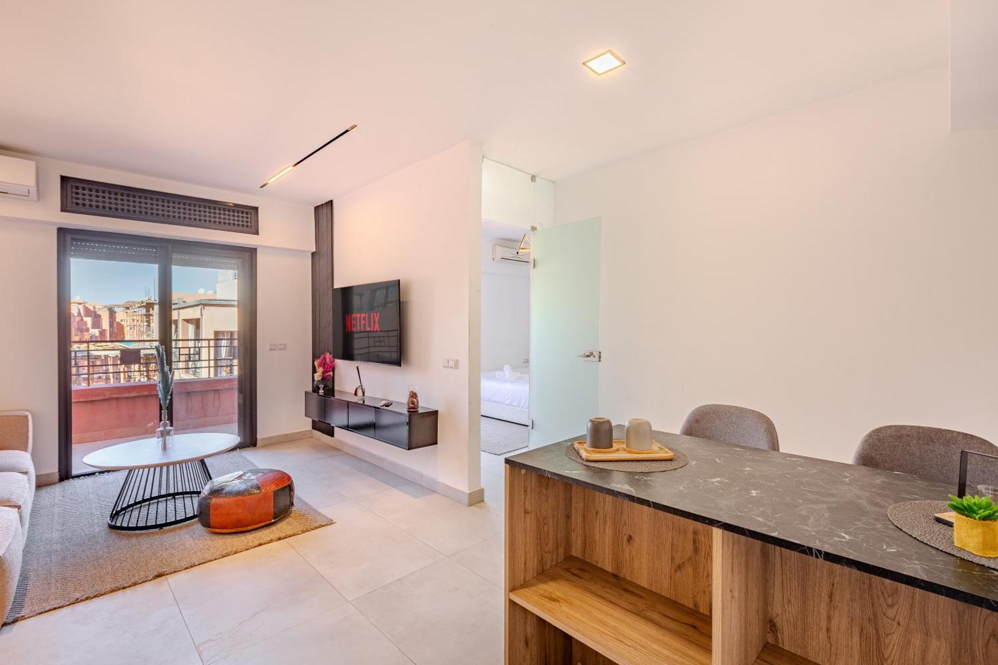 Modern Friendly Appt In Gueliz * Marrakesh