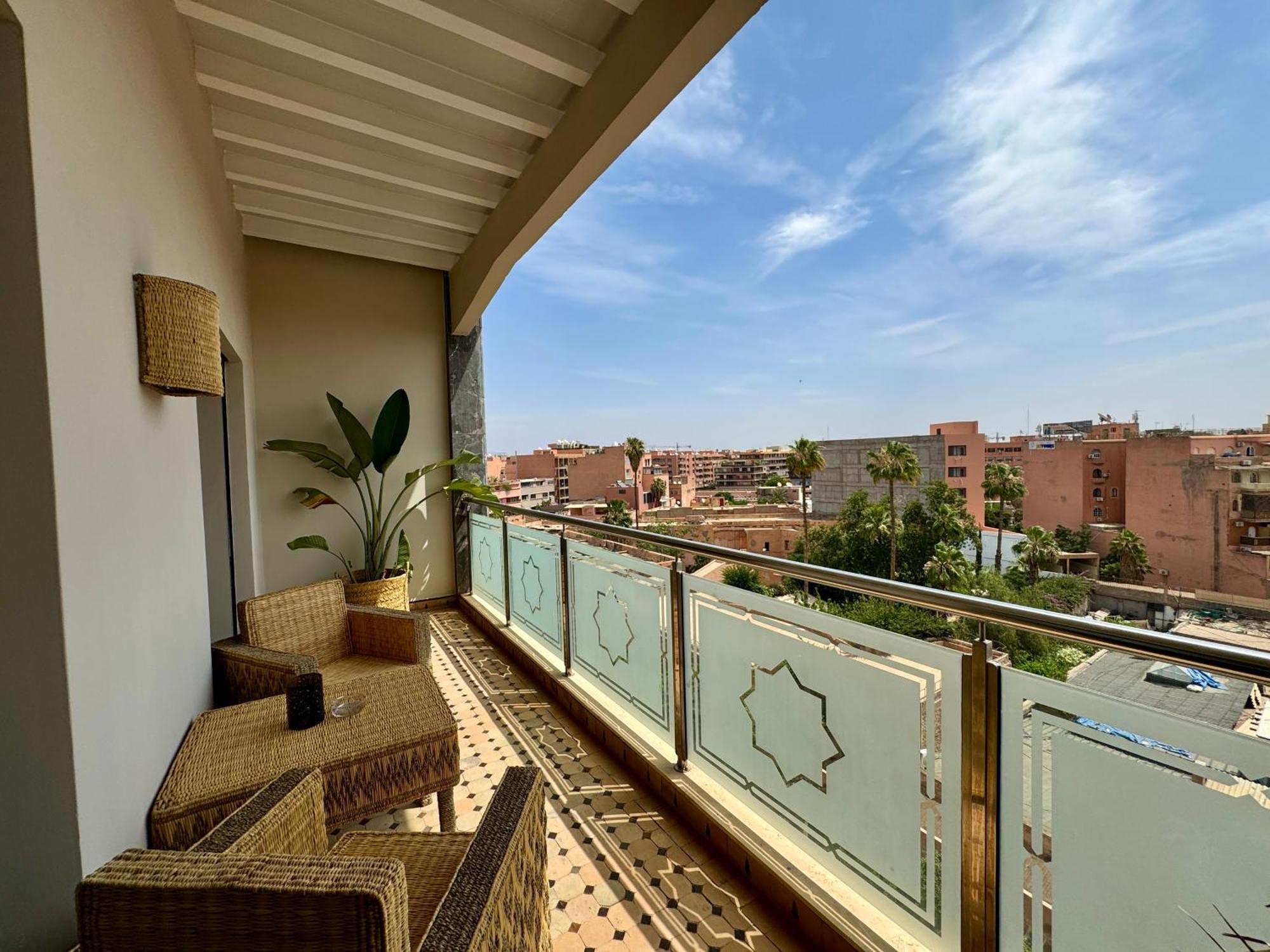Apartment Grand T2, Terrasse Au Coeur De Gueliz Marrakesh