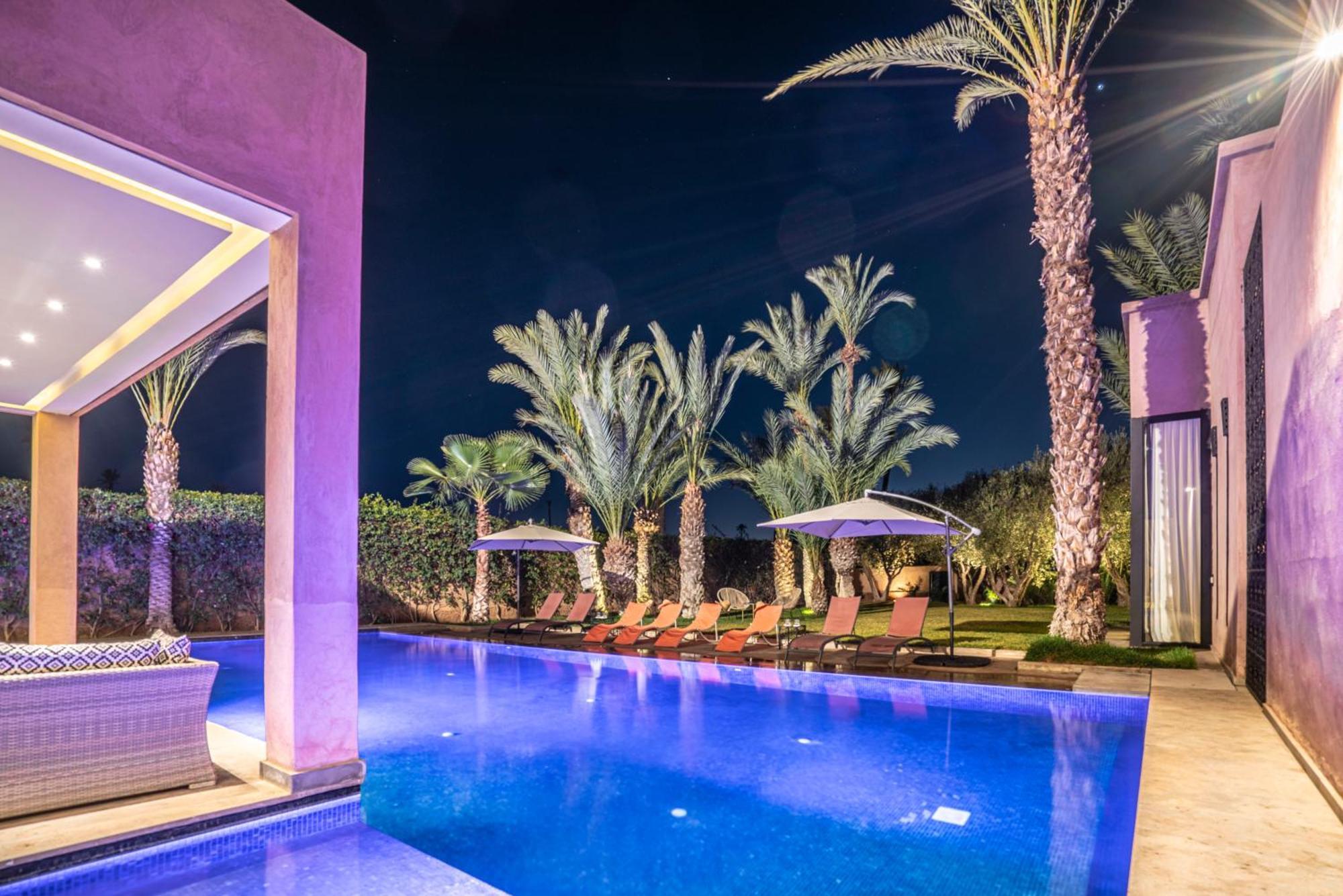 Deluxe A Marrakech Avec Piscine Chaufee Villa *