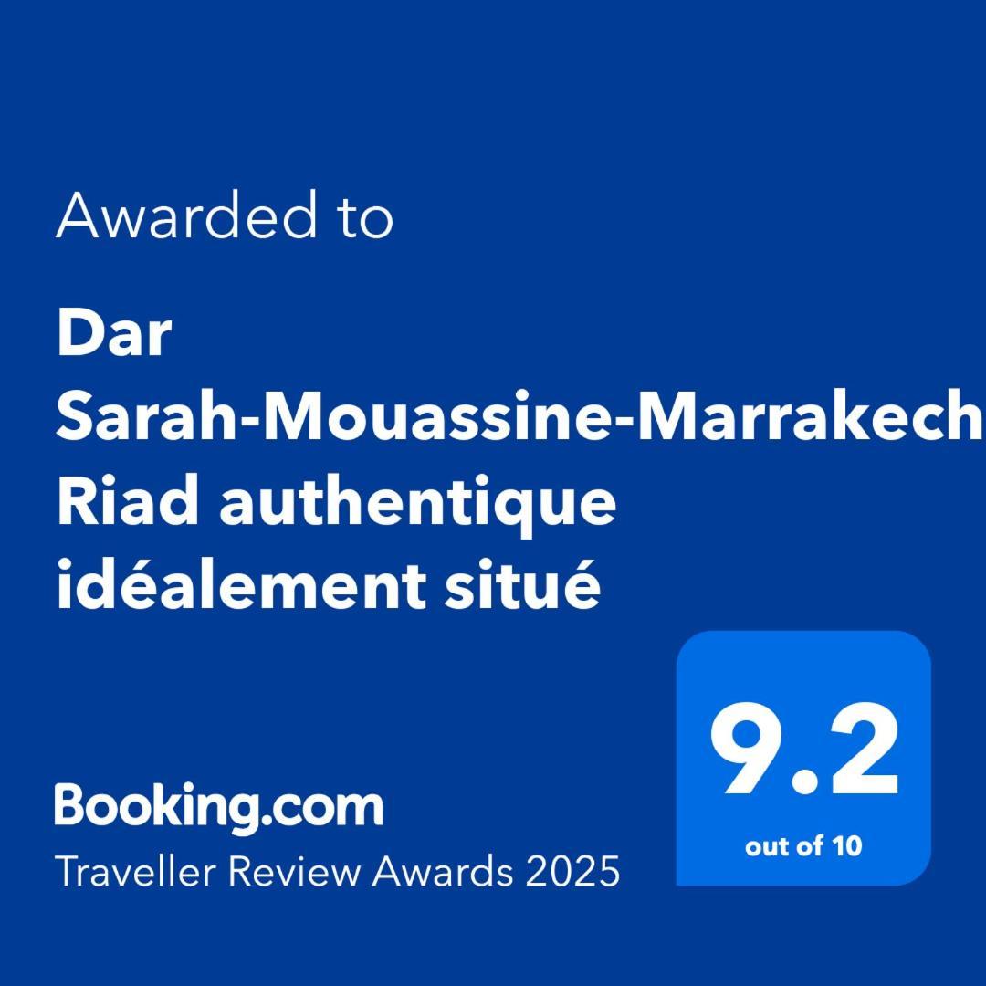 Riad Dar Sarah-mouassine-marrakech, Authentique Idealement Situe
