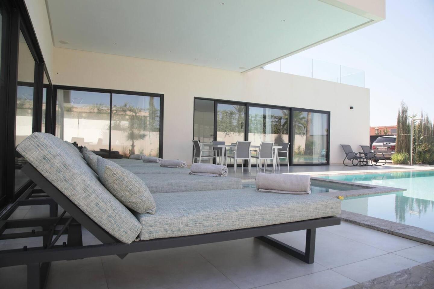 Harmony - Luxury With Automation - Private And Heated Swimming Pool-wifi-netflix - Marrakech Villa