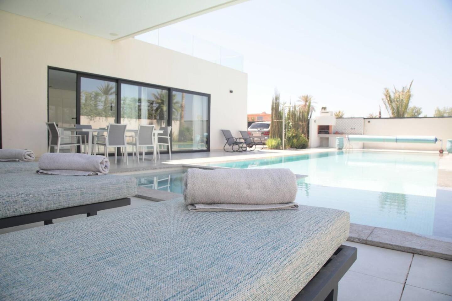 Harmony - Luxury With Automation - Private And Heated Swimming Pool-wifi-netflix - Marrakech Villa Marrakesh