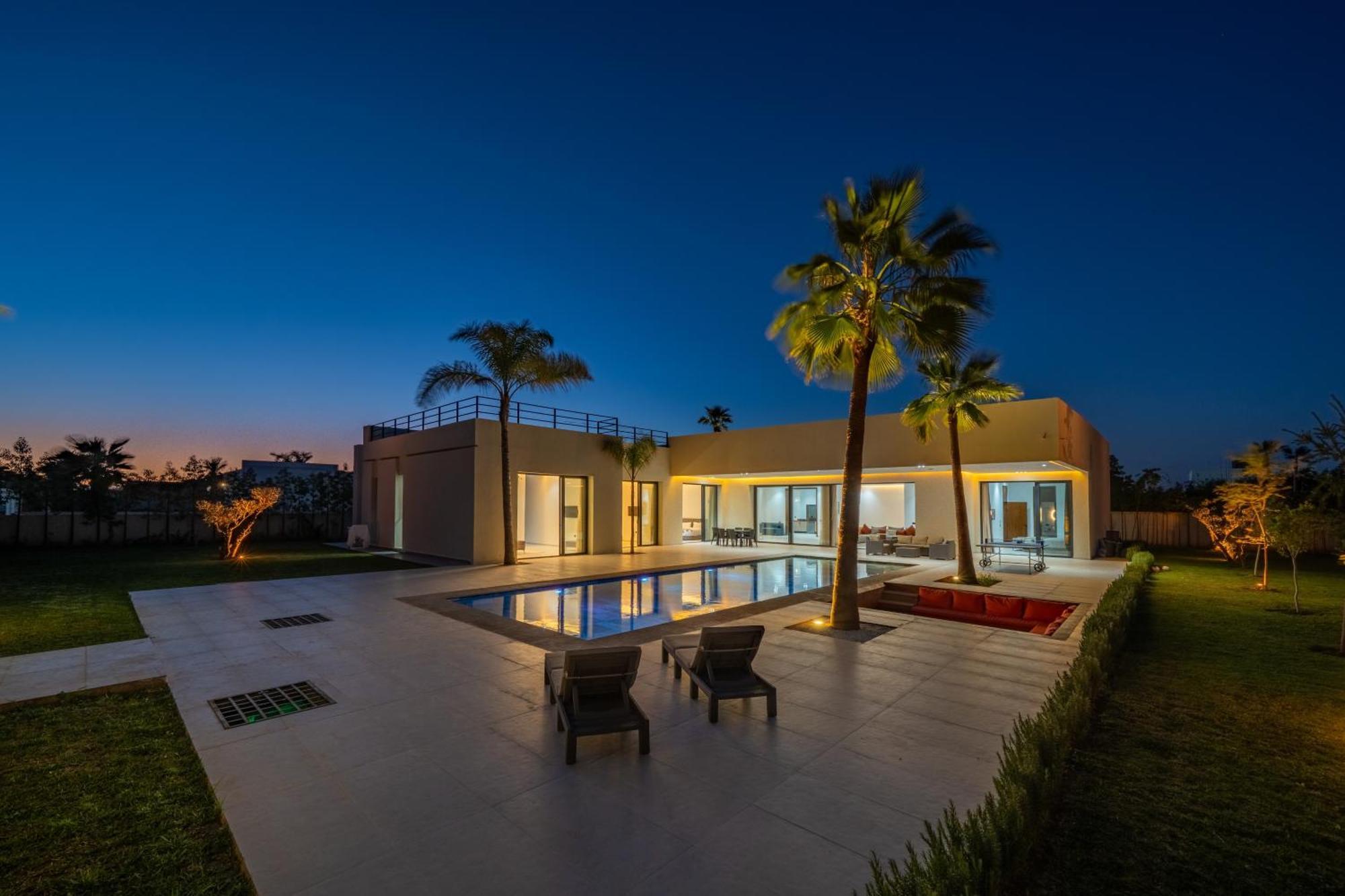 Alia - Piscine - 4 Bedroom Ba - Wifi - Parking Villa Marrakesh