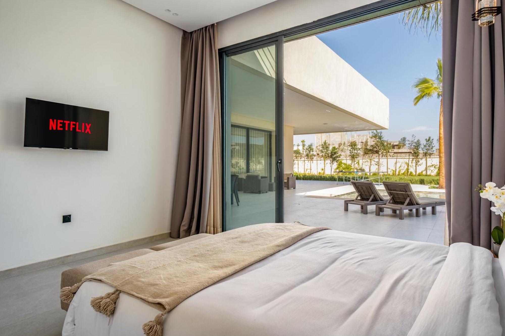 Villa Alia - Piscine - 4 Bedroom Ba - Wifi - Parking Marrakesh