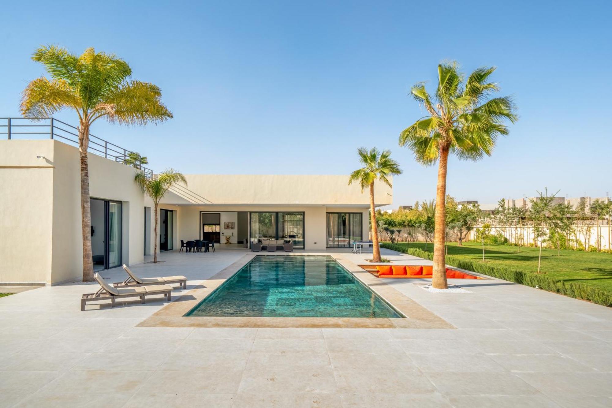 Villa Alia - Piscine - 4 Bedroom Ba - Wifi - Parking Marrakesh