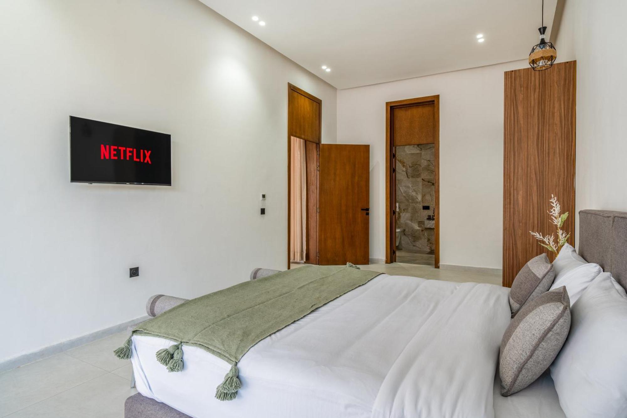 Villa Alia - Piscine - 4 Bedroom Ba - Wifi - Parking Marrakesh