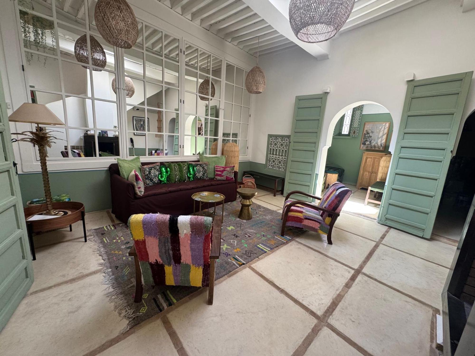 Dar Dabakech, Proche Jemma El Fna, Souk, Centre Medina, Entier De 2 A 6 Personnes * Marrakesh