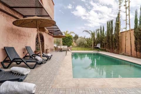 Villa A Marrakech With Warm Pool *