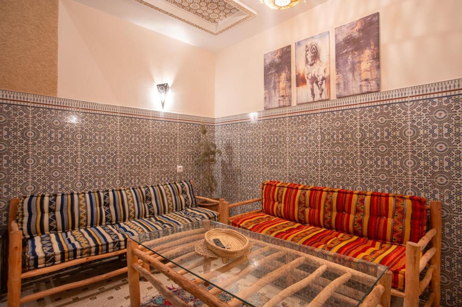 Private 3ch Salon, Terrasse Avec Jacuzzi , A Jemaa El Fna *