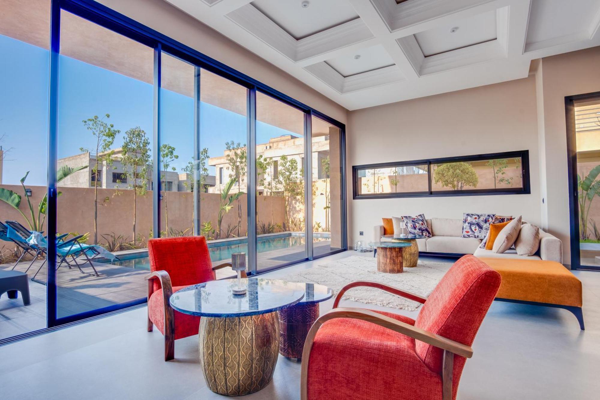 Villa Modern 4br - Private Pool - Argan Golf Marrakesh