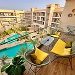 Pearl Garden Luxueux Studio Chic Piscine Terrasse Netflix Iptv Parking