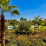 Luxurious Stay At Prestigia Golf Marrakech With Golf Course, Pool, And Breathtaking Atlas Mountains View
