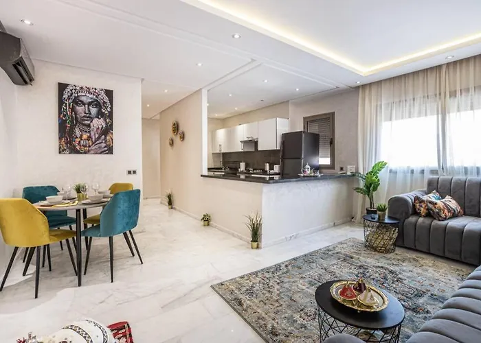 Luxury Apartment In The Heart Of Marrakech Gueliz