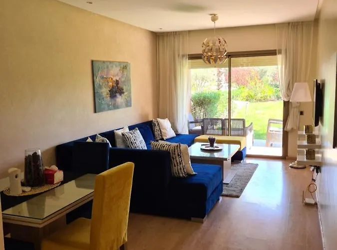 Appartement chic avec jardin a Prestigia Golf City