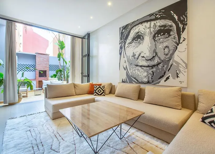 Best Apartement For Group In Gueliz 4 Bedroom
