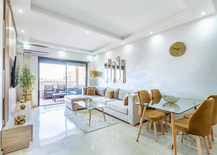 New! Superbe appartement à Majorelle,terrace,IPTV.