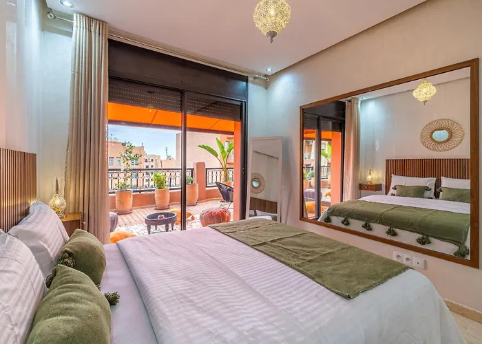 L\'Atlas - Appartement Authentique A Gueliz