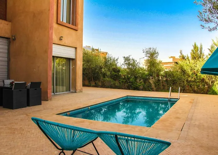 Belle Villa Avec Piscine Privee - Golf Argan Prestigia - Gouvernante