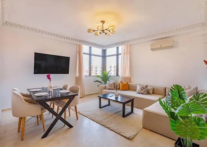 New, Appartement Miramas A Gueliz,En Plein Centre Ville