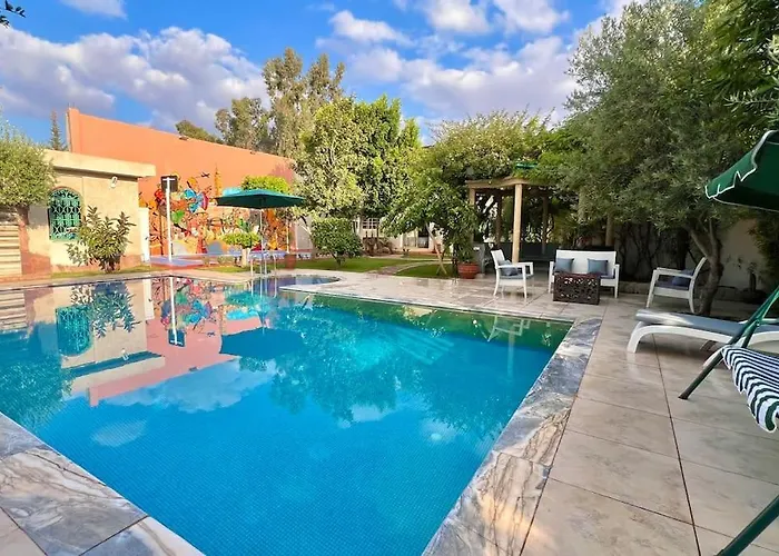 C2 Villa Alambra Marrakech Sur Atlas, Piscine Privee