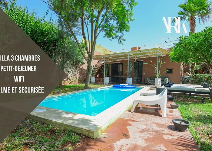 Villa Emma Piscine - Ping-Pong A Seulement 15 Minutes De Marrakech - Ark Realty