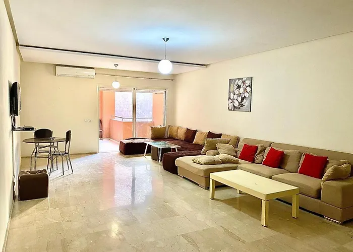 Apparemment 1 Chambre Salon A Cote De La Gare Gueliz 20