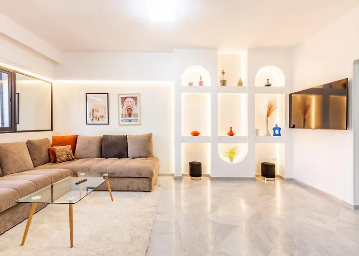 Luxurious Apartment Facing Pestana Cr7 On M Avenue - Premium Stay In Marrakech
