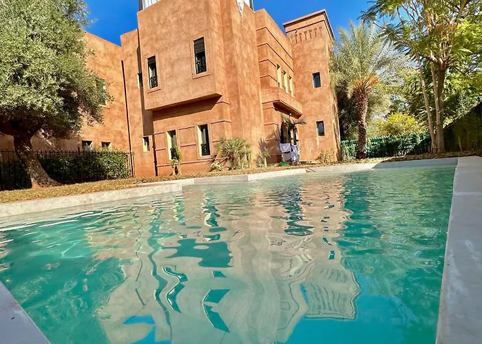 Private Riad Alemania In Marrakesh - Pool - Rooftop