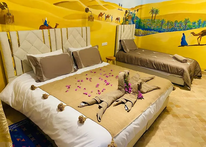 Riad & Spa Sous Le Soleil Chez Jerome Et Pamela Suite Sahara