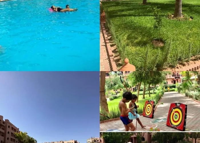 Propriete Avec 2 Chambres En Village Prive Marrakech Avec Piscines