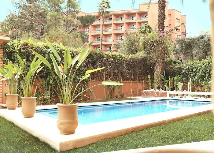 The Ruby Apartment With Private Swimming Pool - Hivernage Quarter - By Goldex Marrakech
