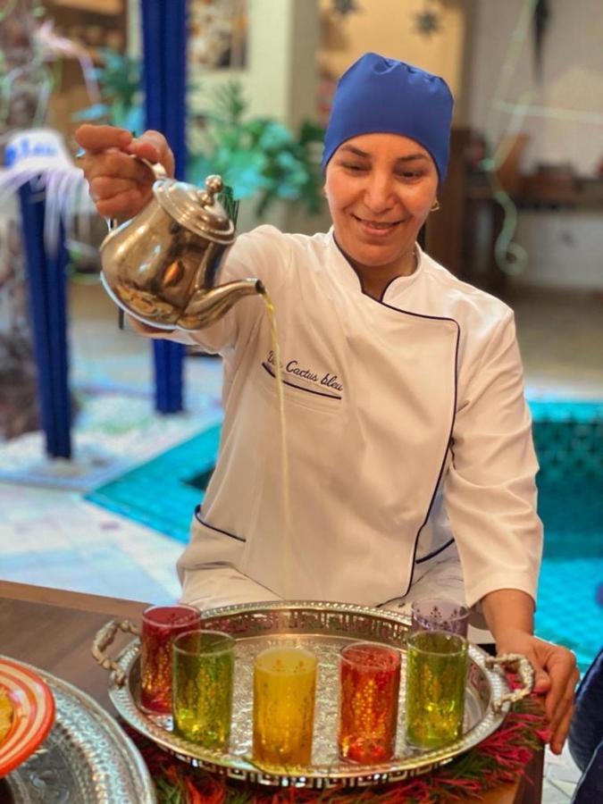 Riad Dar-Cactus-Bleu, Un Ecrin Dans La Medina * Marrakesh