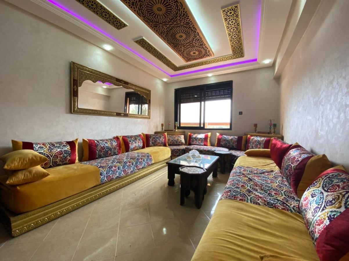 Charmant Logement Avec Parking Residenciel Sans Piscine Apartment Marrakesh