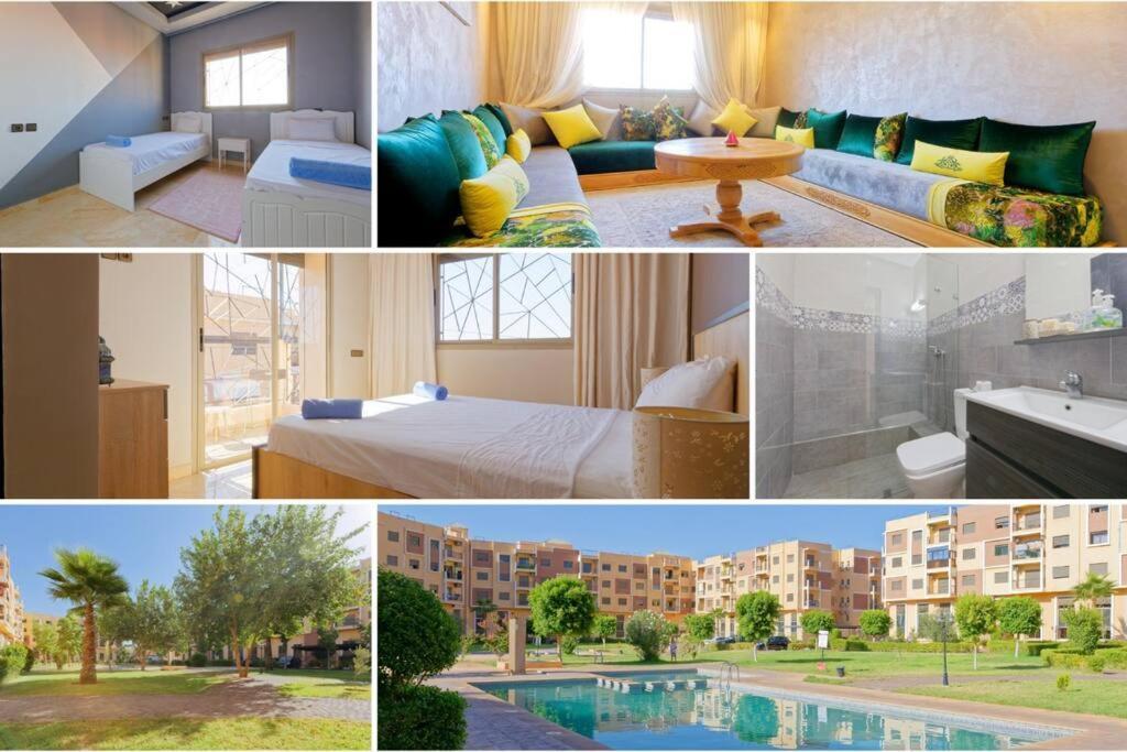 Apartment Des Lilas Dar Salam Chez Madame Assyl Avec 3 Piscines Marrakesh