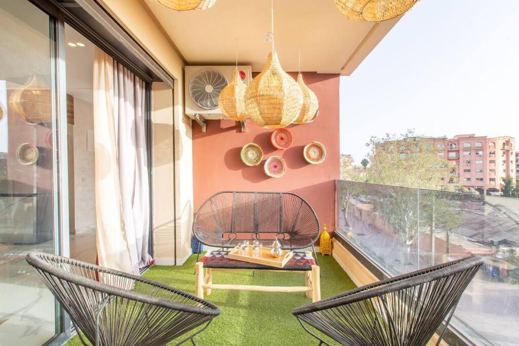 Design, Standing, Salon Modern, Terrasse Marrakesh