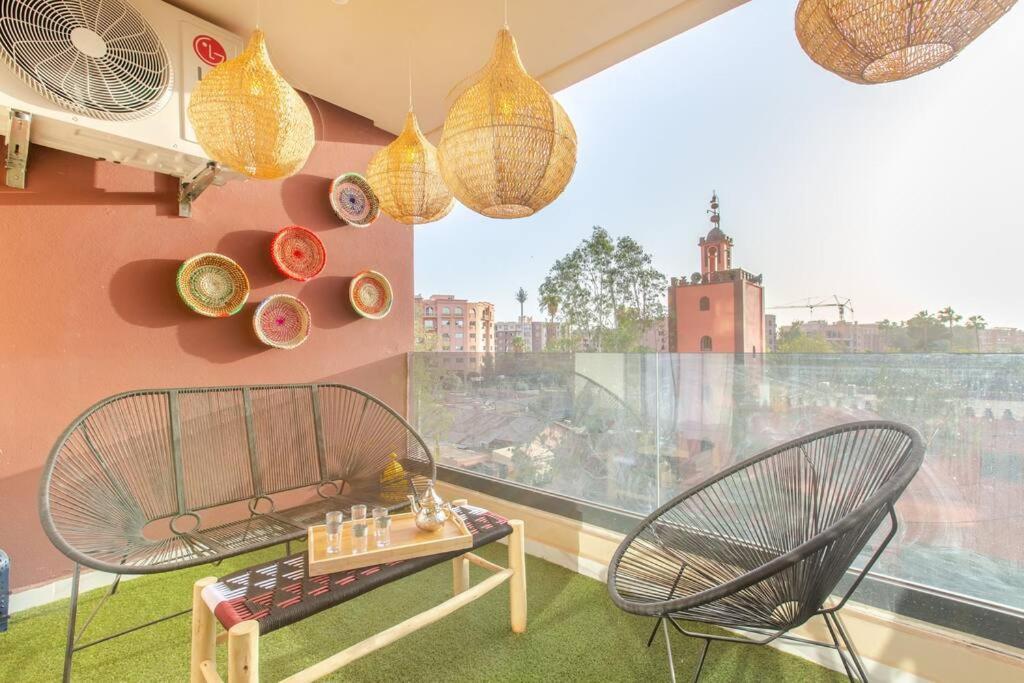 Design, Standing, Salon Modern, Terrasse * Marrakesh