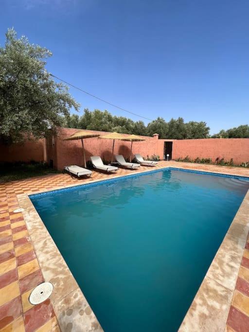 Villa Privative Tortues2 Piscine Chauffee 35min Marrakech
