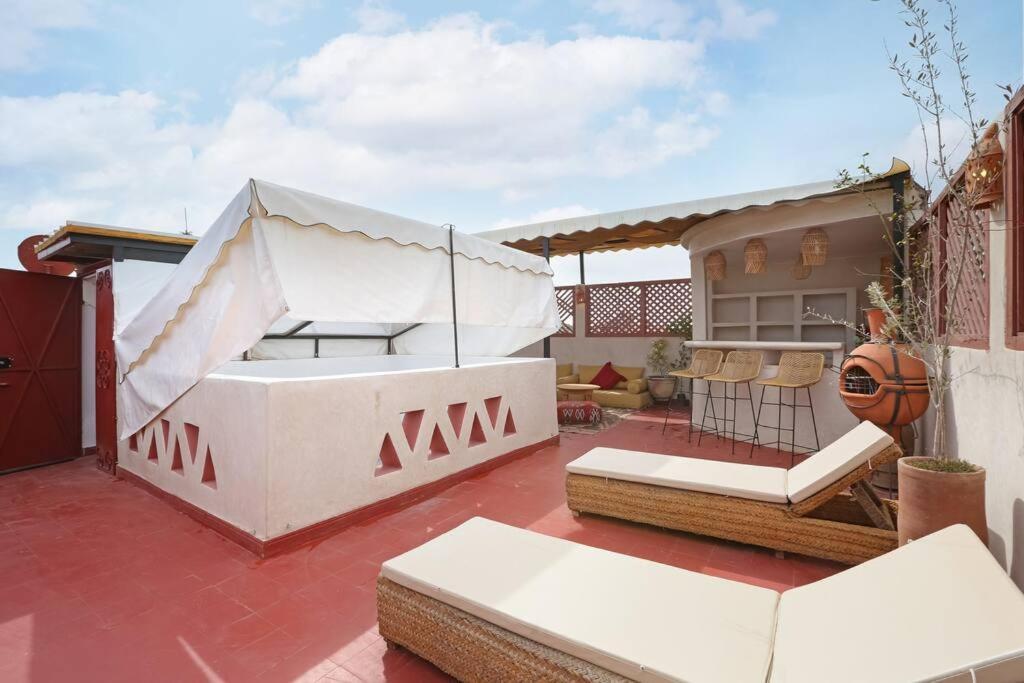 Villa El Khir En Centre Rooftop Et Bassin *