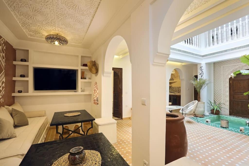 Villa El Khir En Centre Rooftop Et Bassin Marrakesh